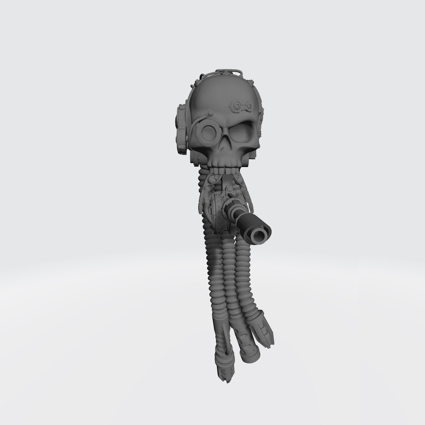 Imperial Servo Skull with Lascannon compatible with McFarlane Toys and G. I. Joe Classified Action Figures