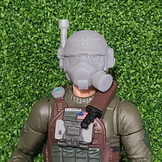 Cadian Shock Troop Helmet Swap with Gas Mask 31 for G.I.Joe Classified Action Figures