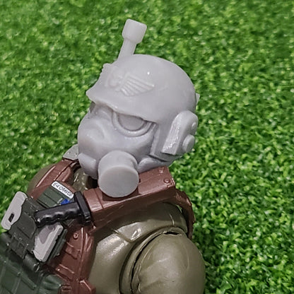 Cadian Shock Troop Helmet Swap with Gas Mask 31 for G.I.Joe Classified Action Figures