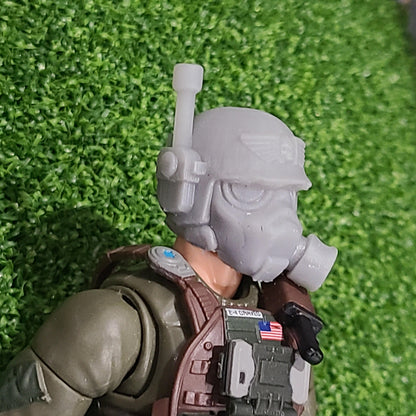Cadian Shock Troop Helmet Swap with Gas Mask 31 for G.I.Joe Classified Action Figures