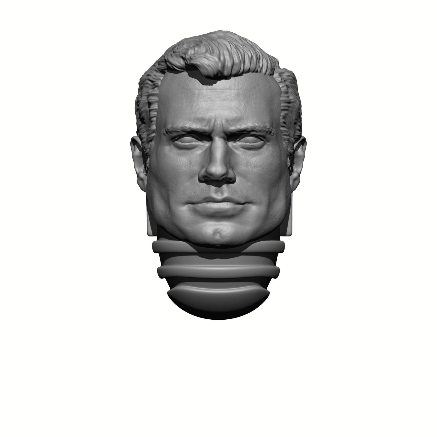 Custom Henry Cavill Space Marine Head for 28mm Scale Loyalist Marine Miniatures Proxy Battle Brother