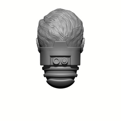 Custom Henry Cavill Space Marine Head for 28mm Scale Loyalist Marine Miniatures Proxy Battle Brother