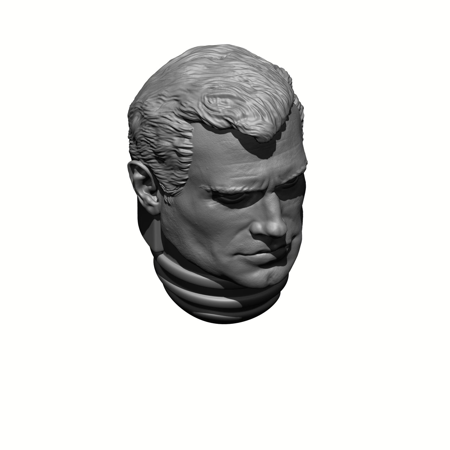Custom Henry Cavill Space Marine Head for 28mm Scale Loyalist Marine Miniatures Proxy Battle Brother