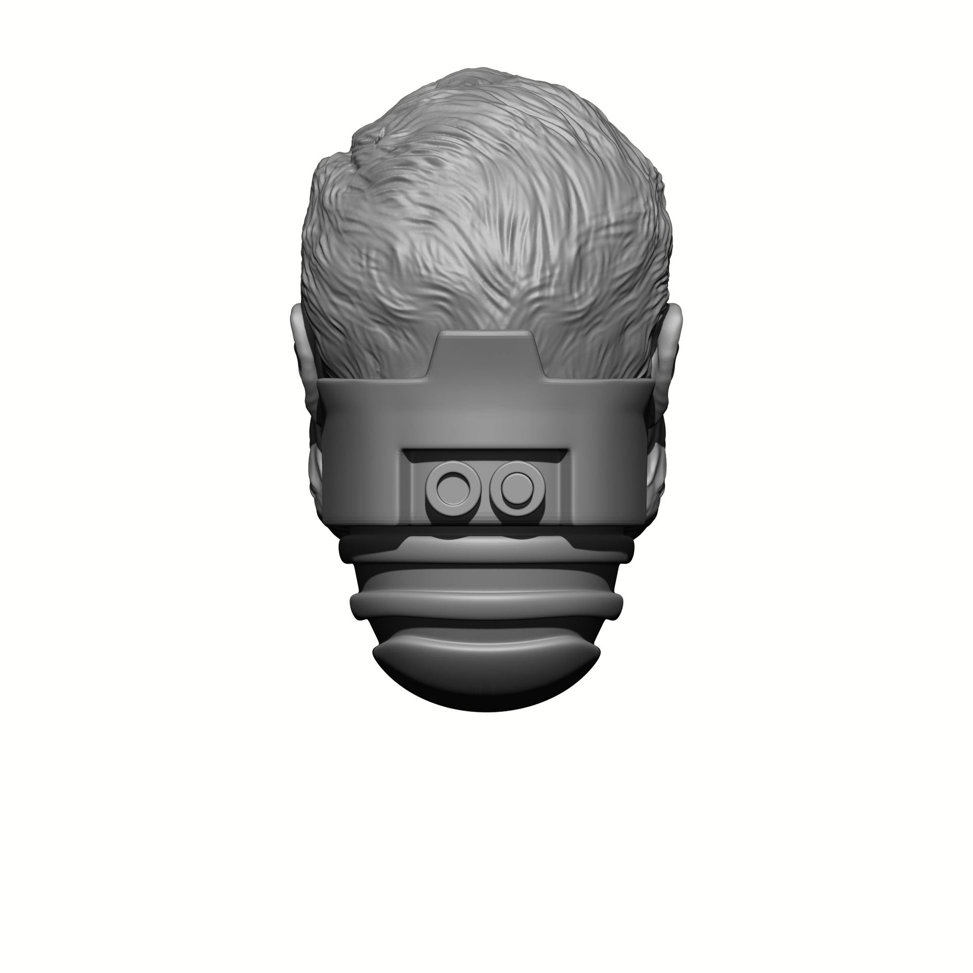 Custom Henry Cavill Space Marine w Beard Battle Brother Head Sculpt for 28mm Scale Loyalist Marine Miniatures Baylan Skoll Proxy