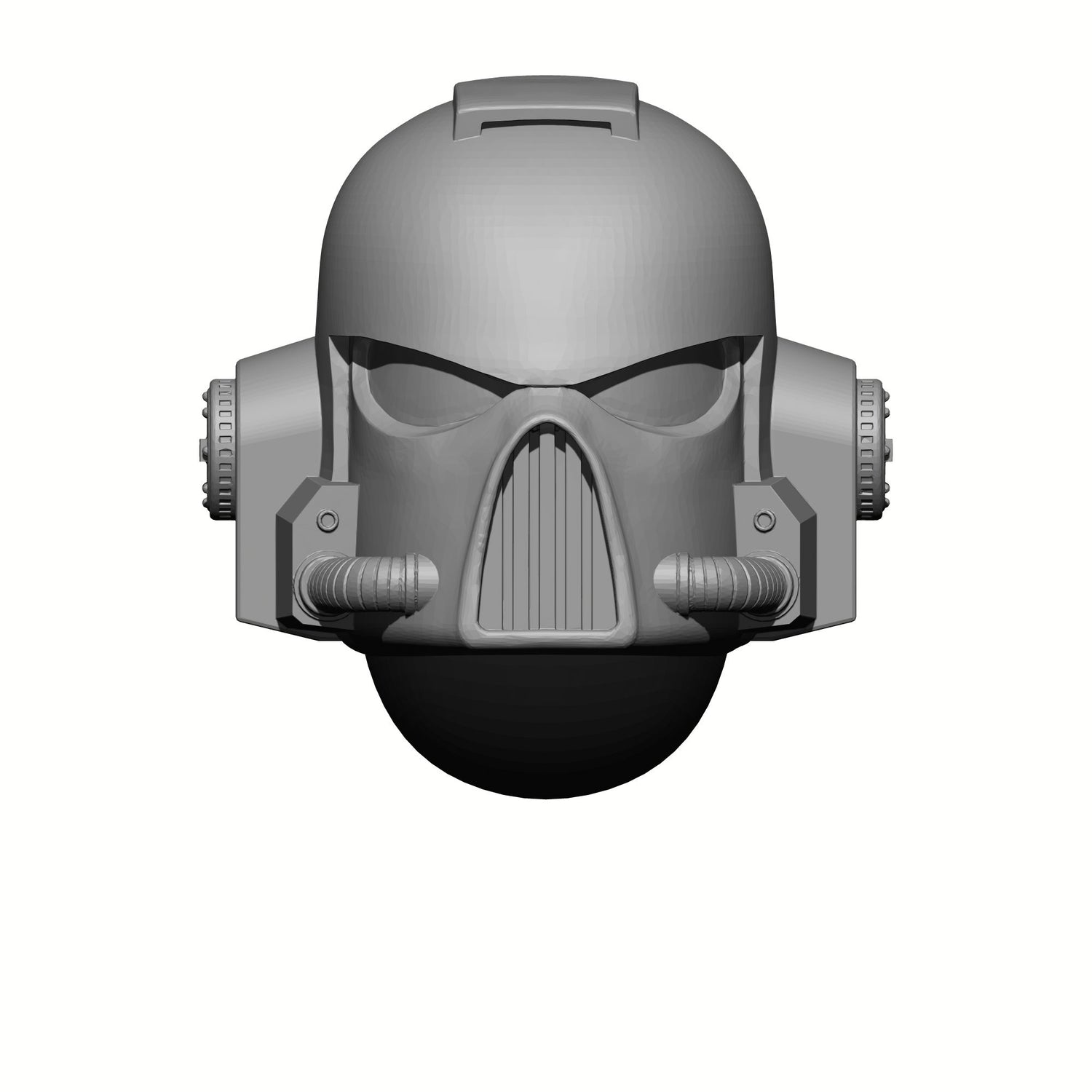 Custom Space Marine Astartes MK VII Helmets for Grimdark Battle Brother Miniatures