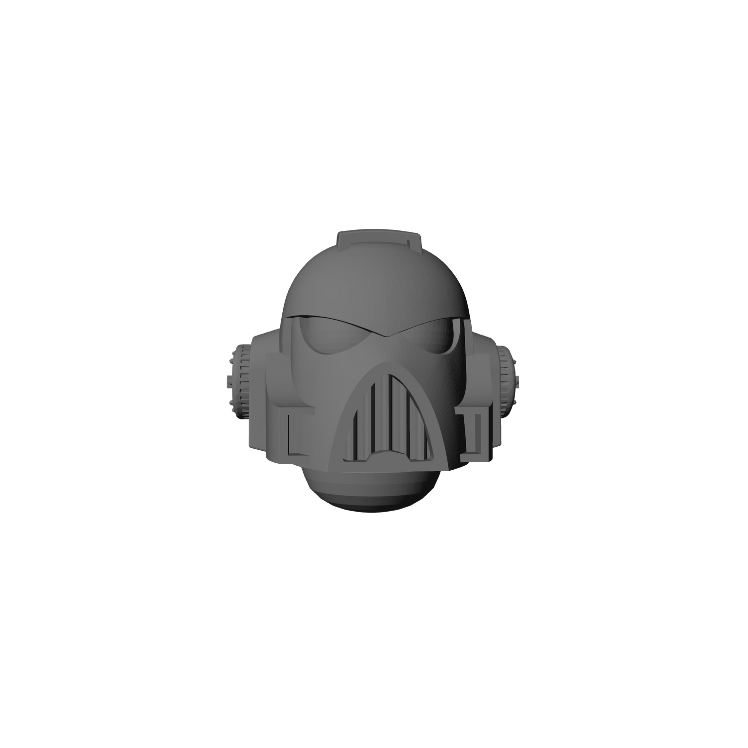 Space Marine MKVII Helmet for 28mm Scale Loyalist Marine Miniatures Proxy