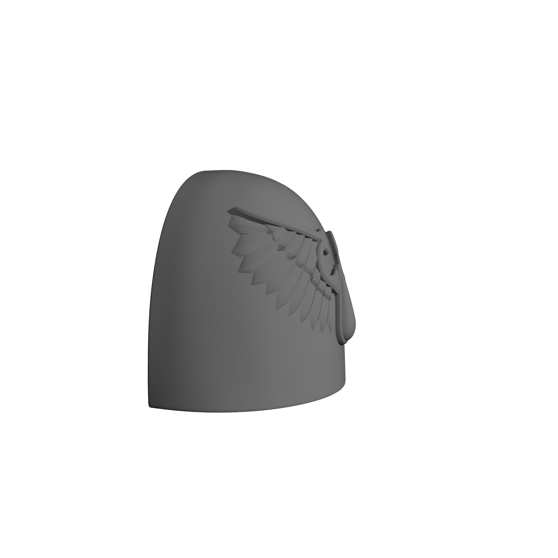 Blood Angels Legion Shoulder Pads MKVI T2-02 for 28mm Scale Loyalist Marine Miniatures Custom Pauldrons