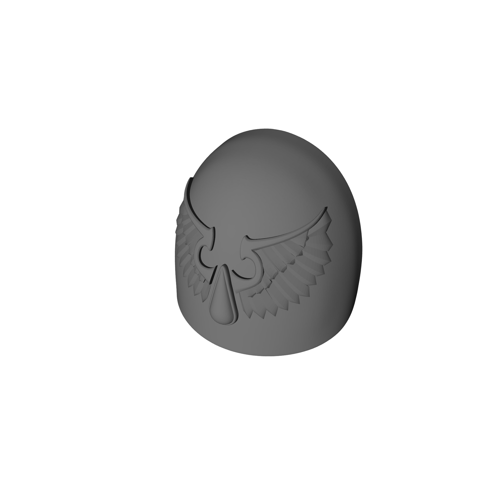 Blood Angels Legion Shoulder Pads MKVI T2-02 for 28mm Scale Loyalist Marine Miniatures Custom Pauldrons