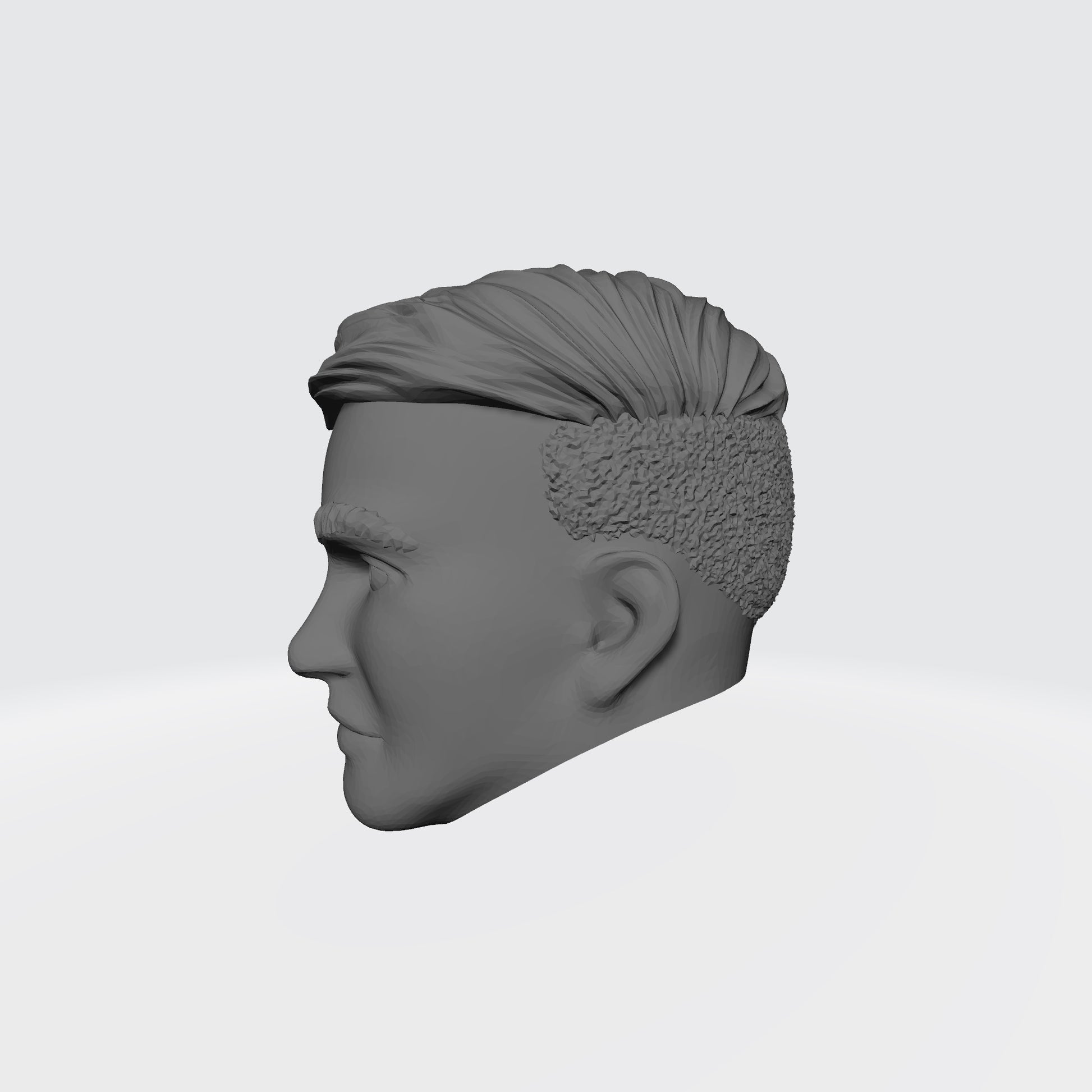 G.I. Joe Classified 6-inch Scale Vincent R. Falcon Falcone Action Figure 64 Bare Head Head Swap Left Profile