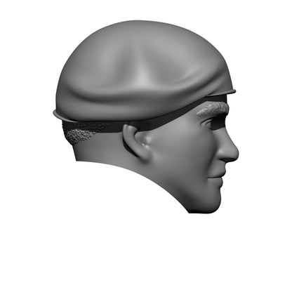 G.I. Joe Classified 6-inch Scale Vincent R. Falcon Falcone Action Figure 64 Head Swap Right Profile