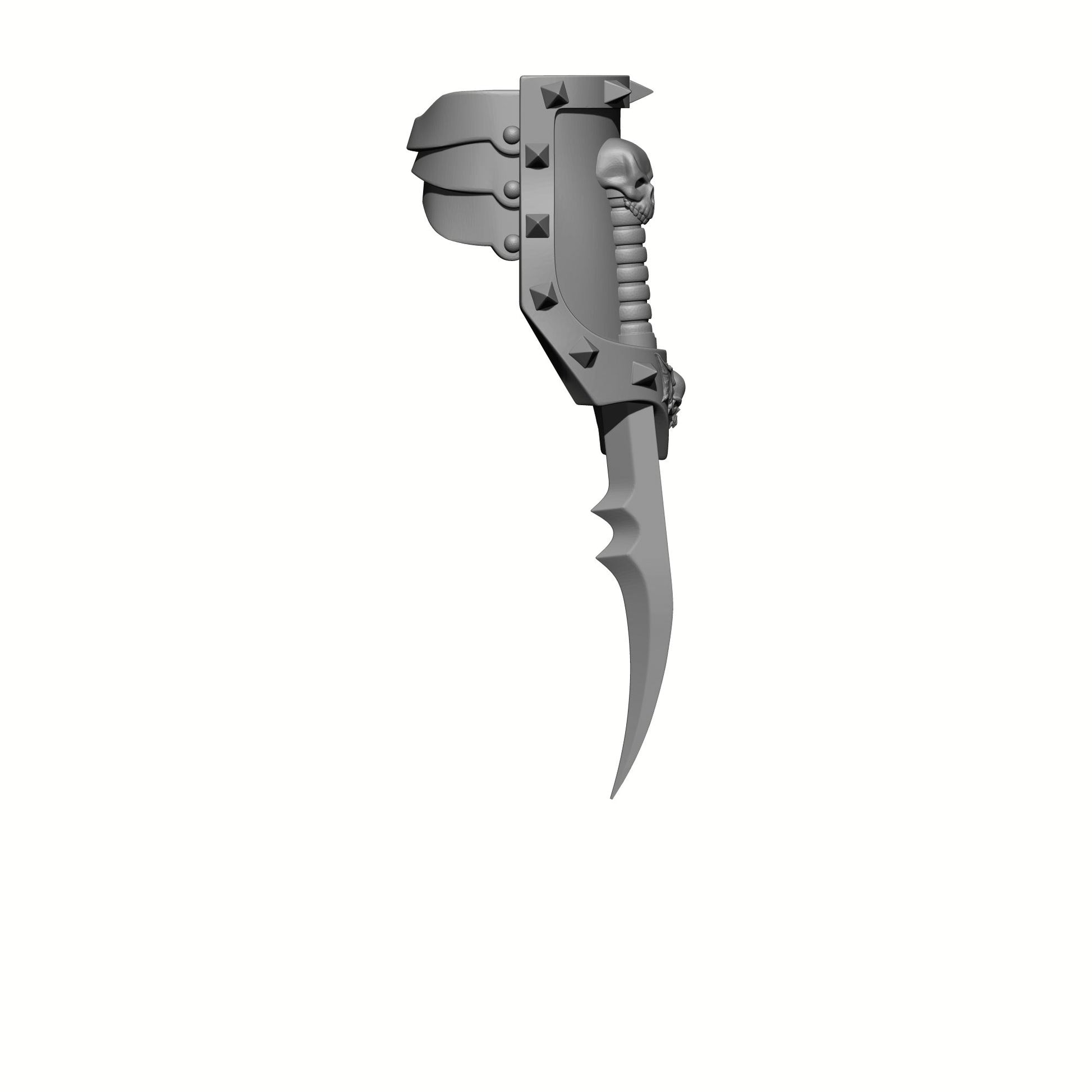 Konrad Curze Night Terrors Legion Lightning Claws - Plain Compatible with McFarlane Toys Space Marines 1:12th Scale Action Figures Right Angle