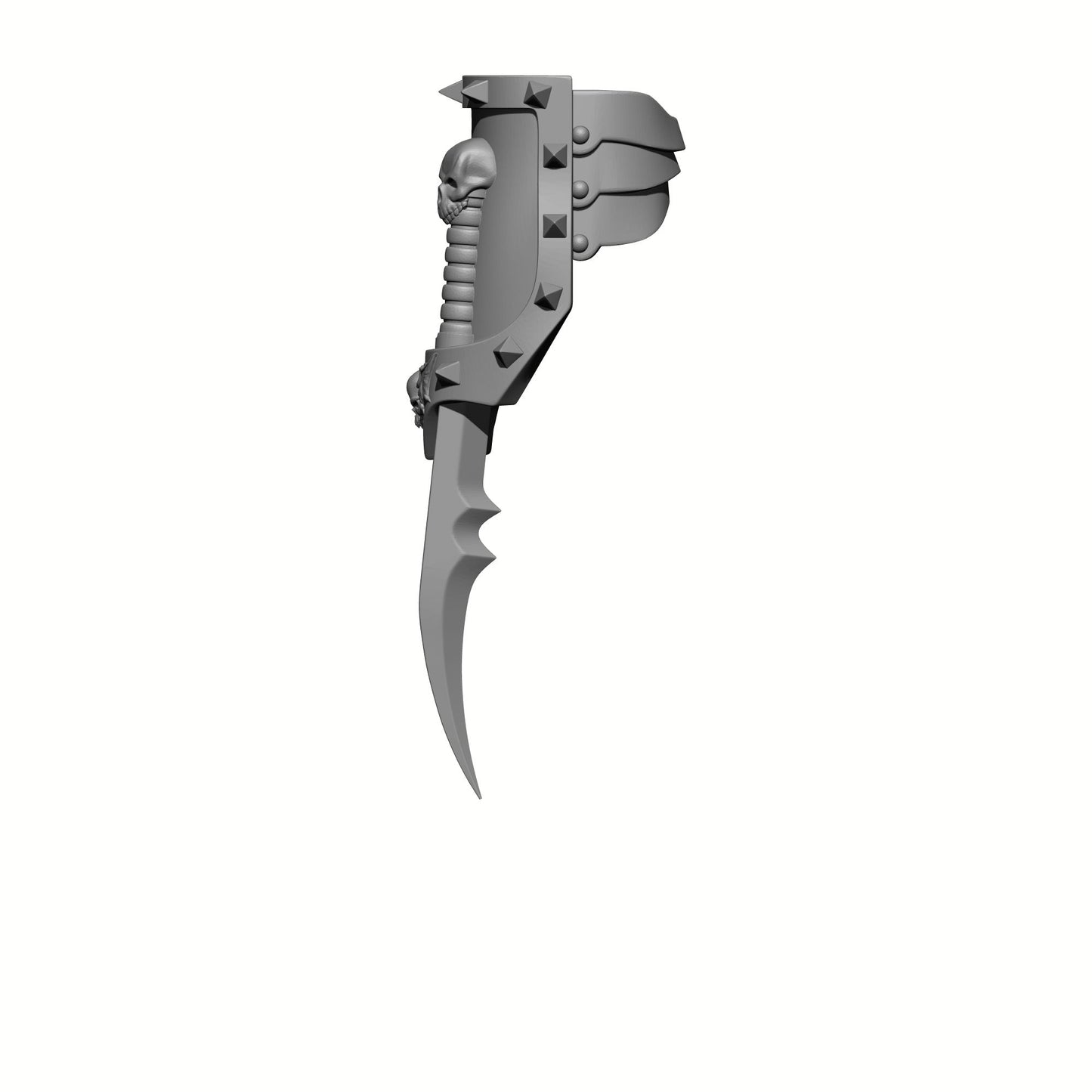 Konrad Curze Night Terrors Legion Lightning Claws - Plain Compatible with McFarlane Toys Space Marines 1:12th Scale Action Figures Left Angle