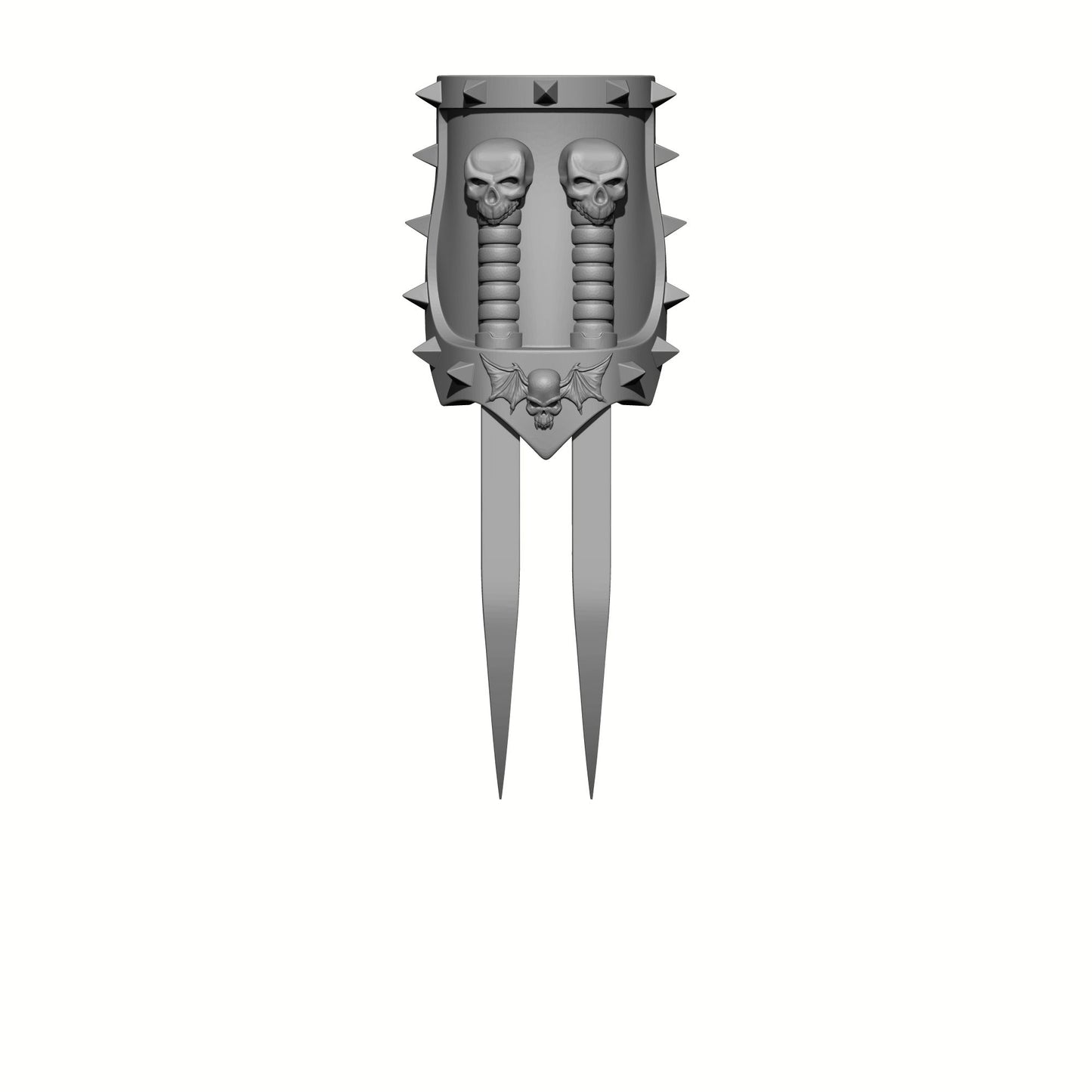 Konrad Curze Night Lords Legion Lightning Claws - Plain Compatible with McFarlane Toys Space Marines 1:12th Scale Action Figures designed by Fantasy World Games