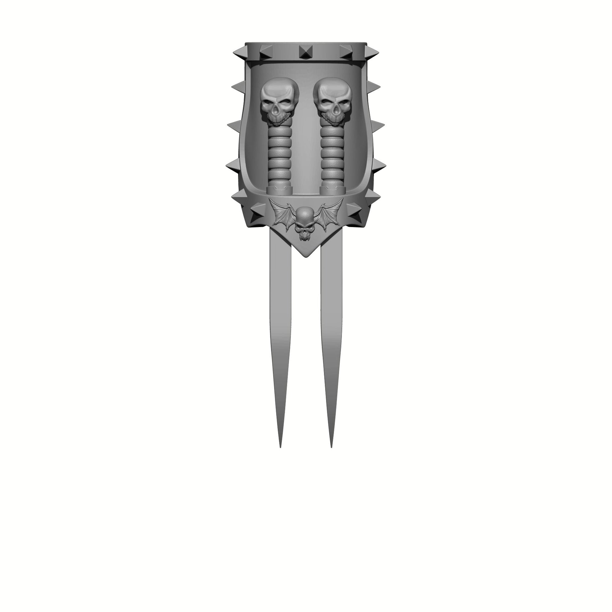 Konrad Curze Night Lords Legion Lightning Claws - Plain Compatible with McFarlane Toys Space Marines 1:12th Scale Action Figures designed by Fantasy World Games