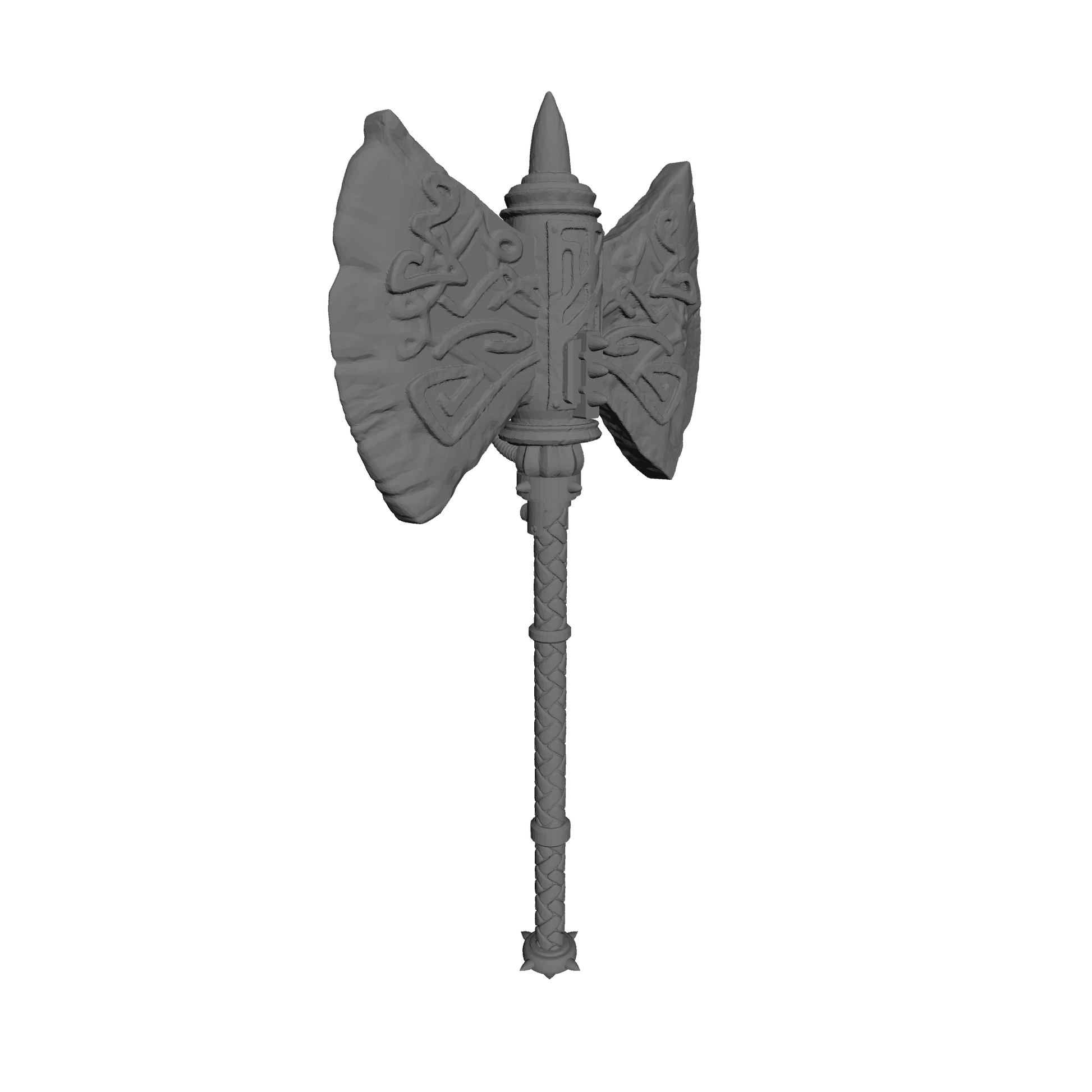 Space Wolf Double Bladed Axe Power Weapon for McFarlane Toys Grimdark Marine Action Figures