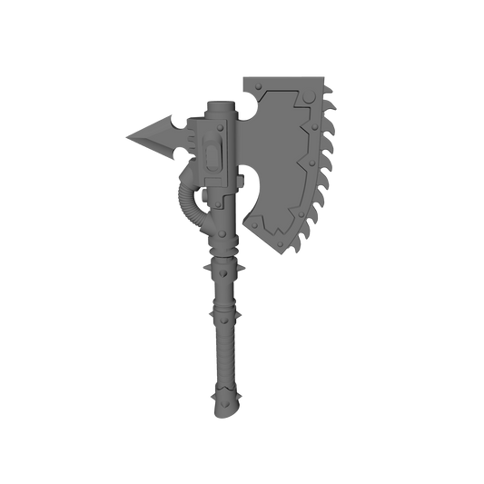 Bloodfang Warrior Order Chain Axe Compatible with McFarlane Toys 7-Inch Armored Action Figures
