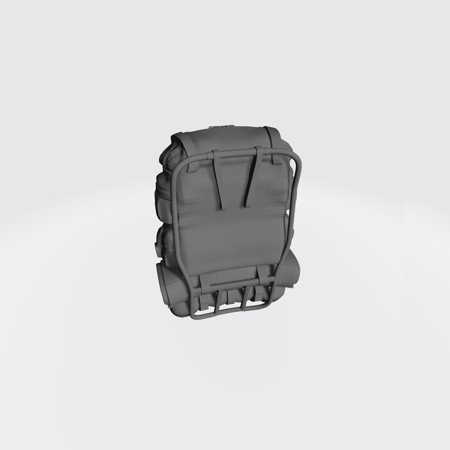 Traitor Legion Imperial Guard Wire frame Backpack with Chaos Star for 1/12 scale action figures