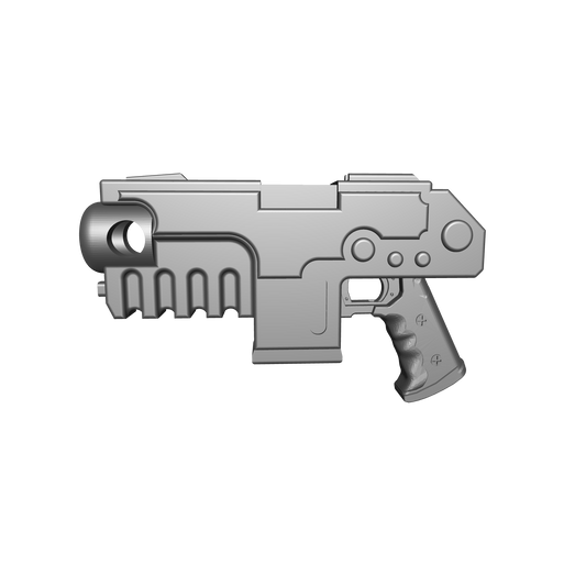 Heavy Bolt Pistol Ver. 2 for McFarlane Toys Space Marine Action Figures Custom 1:12th Scale Parts