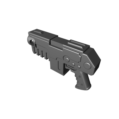 Heavy Bolt Pistol Ver. 2 for McFarlane Toys Space Marine Action Figures Custom 1:12th Scale Parts