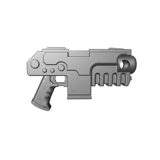 Heavy Bolt Pistol Ver. 2 for McFarlane Toys Space Marine Action Figures Custom 1:12th Scale Parts