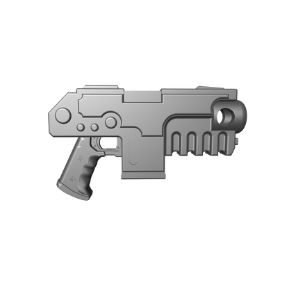 Heavy Bolt Pistol Ver. 2 for McFarlane Toys Space Marine Action Figures Custom 1:12th Scale Parts