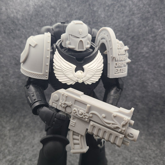 Battle Brother Bolter Veteran Artificer Pattern for McFarlane Toys Loyalist Action Figures Custom 1:12th Scale Weapon