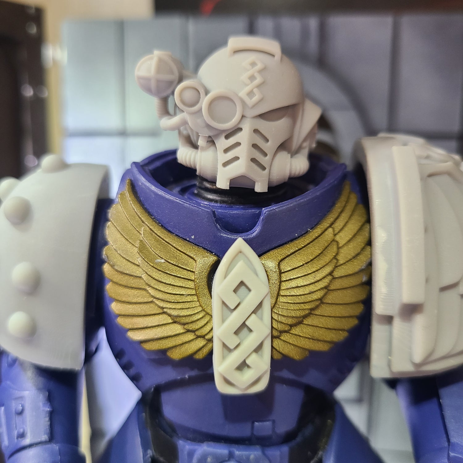 Apothecary Chest Armor Decal for McFarlane Toys Loyalist Marine Action Figures Custom 1:12th Scale Armor