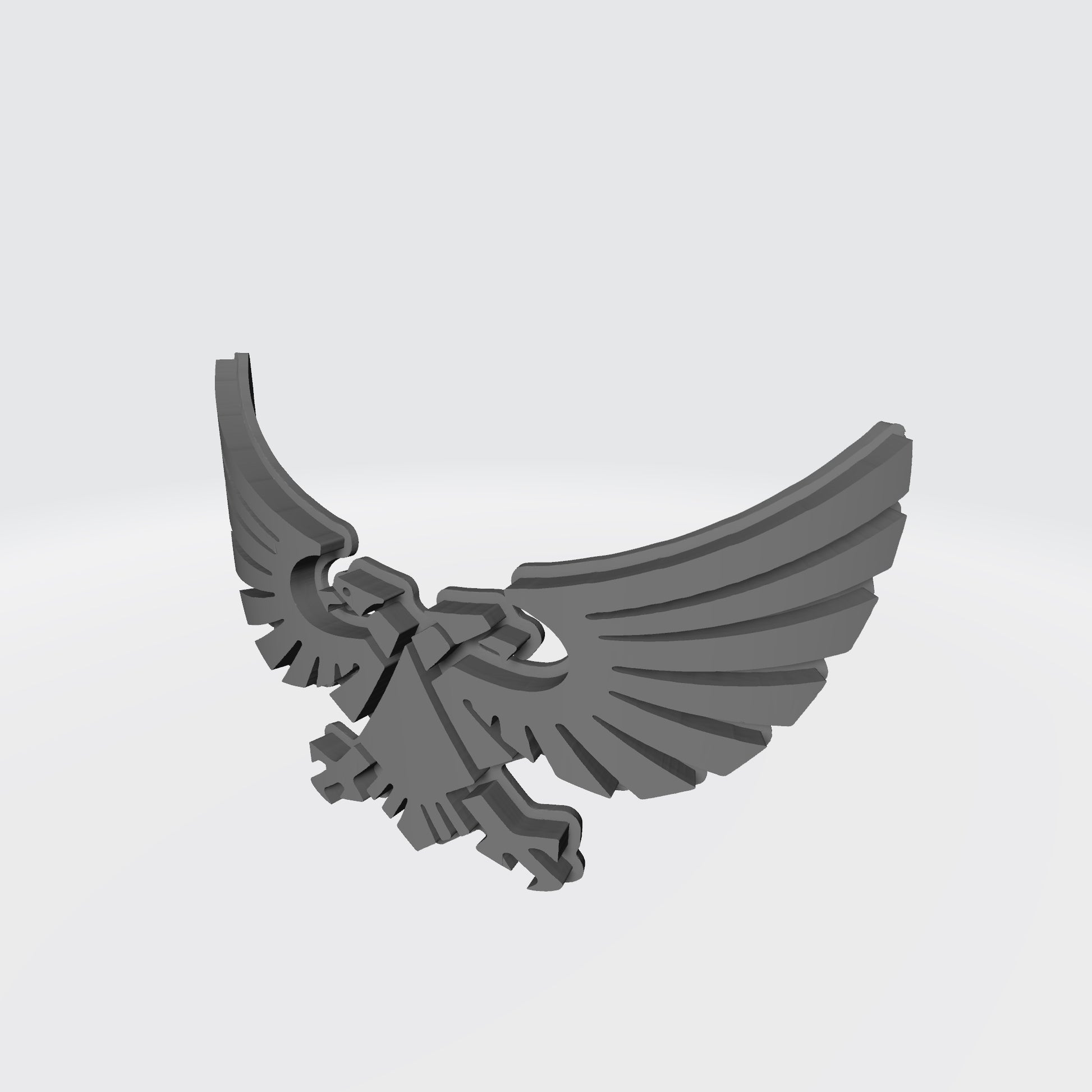 Winged Aquila Chestplate Decal for McFarlane Toys Space Marine Action Figures Custom 1:10th Scale Part