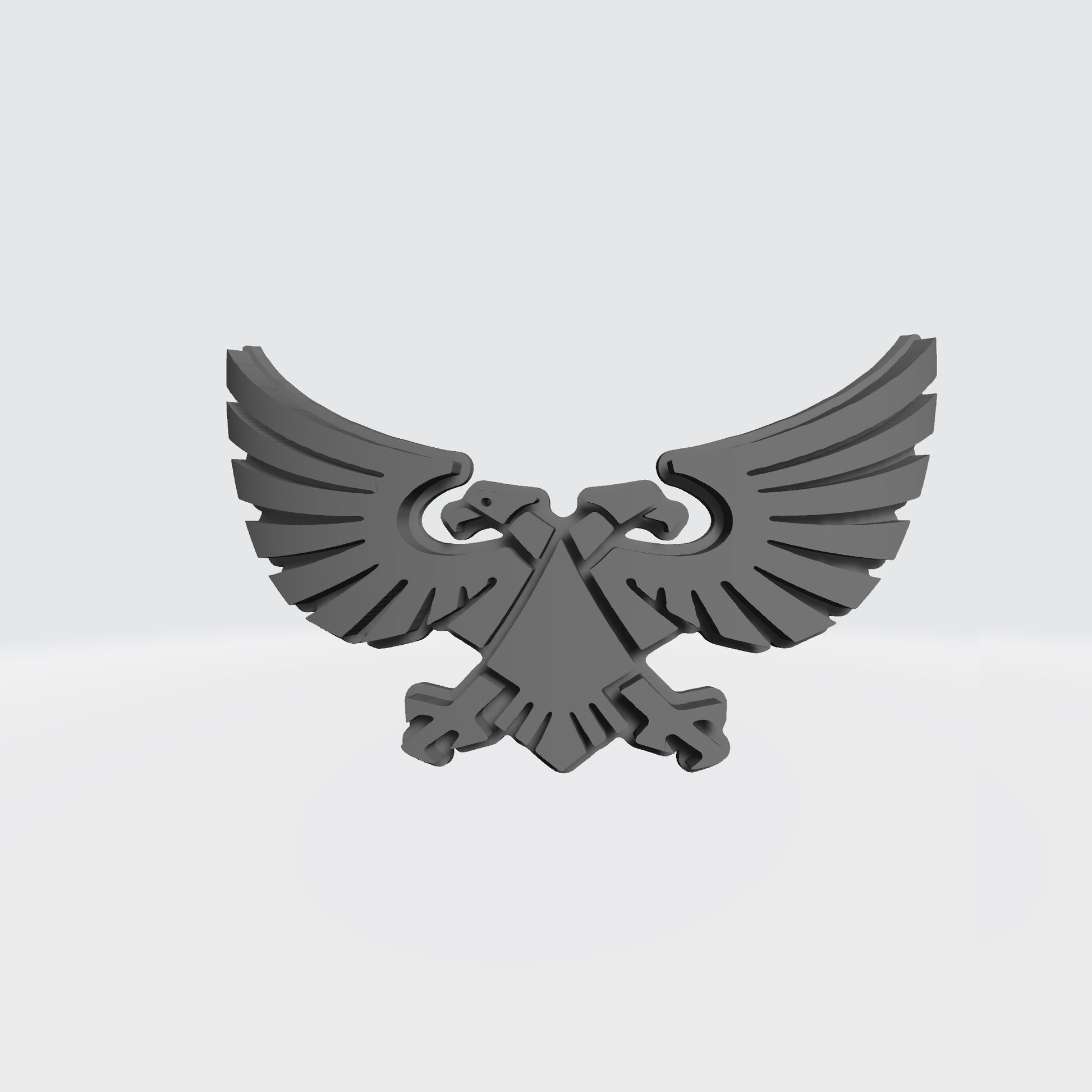 Winged Aquila Chestplate Decal for McFarlane Toys Space Marine Action Figures Custom 1:10th Scale Part