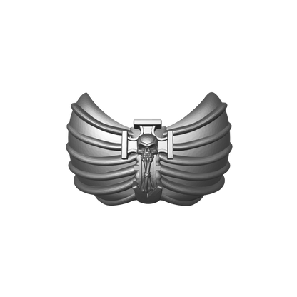 Chaplain Chest Armor with Cross Relic for McFarlane Toys Space Marine Marine Action Figures Custom 1:12th Scale Parts