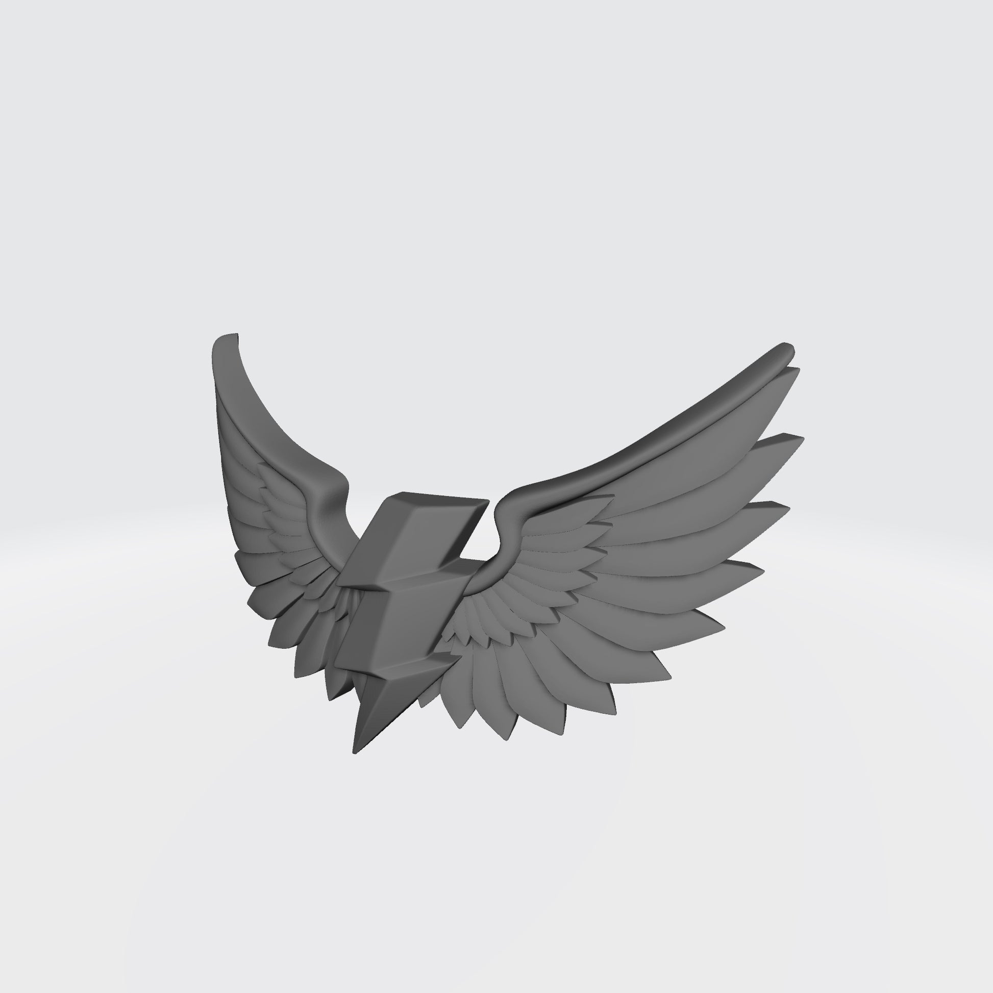 White Scars Lightning Bolt Chestplate with Wings Compatible with McFarlane Toys Space Marines