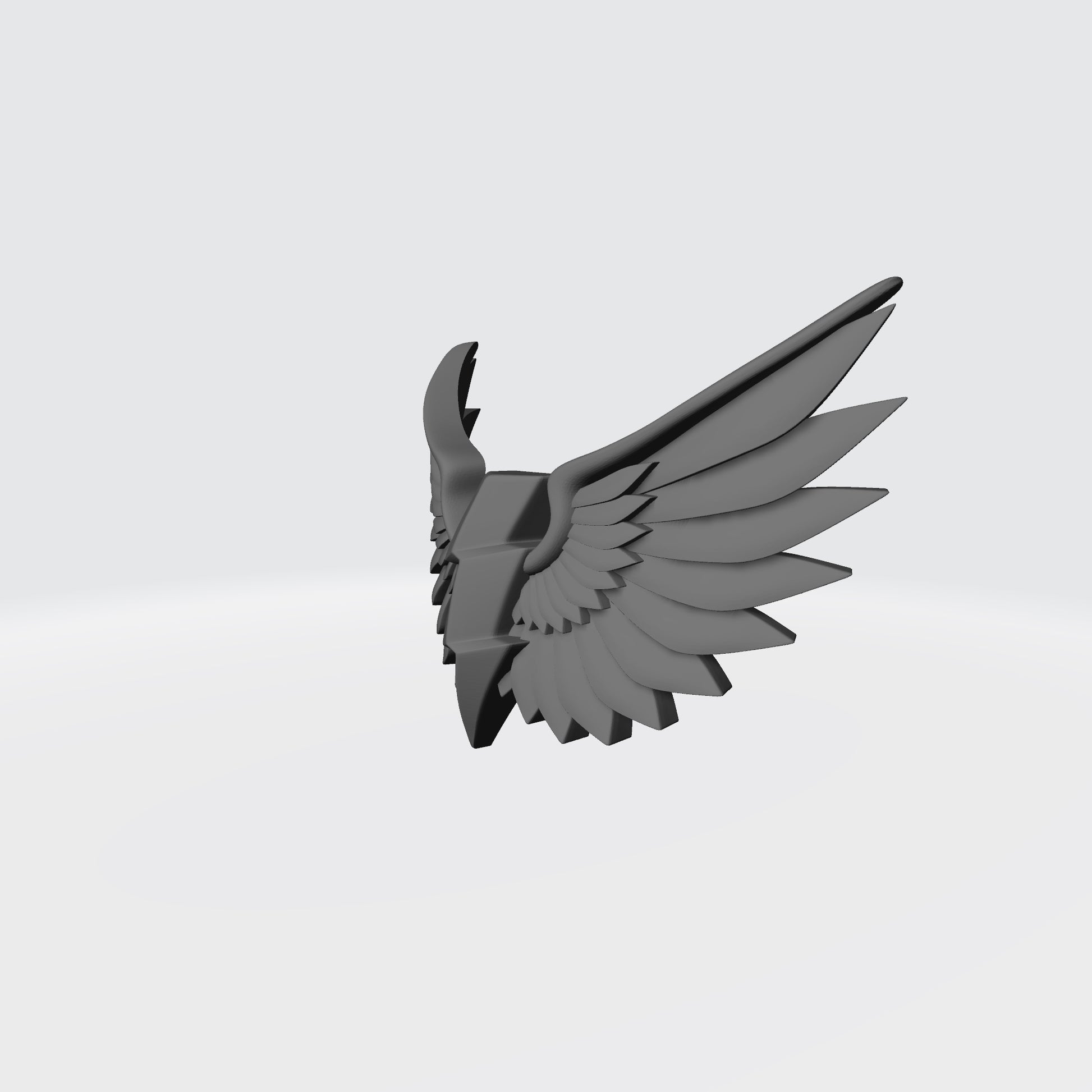 White Scars Lightning Bolt Chestplate with Wings Compatible with McFarlane Toys Space Marines