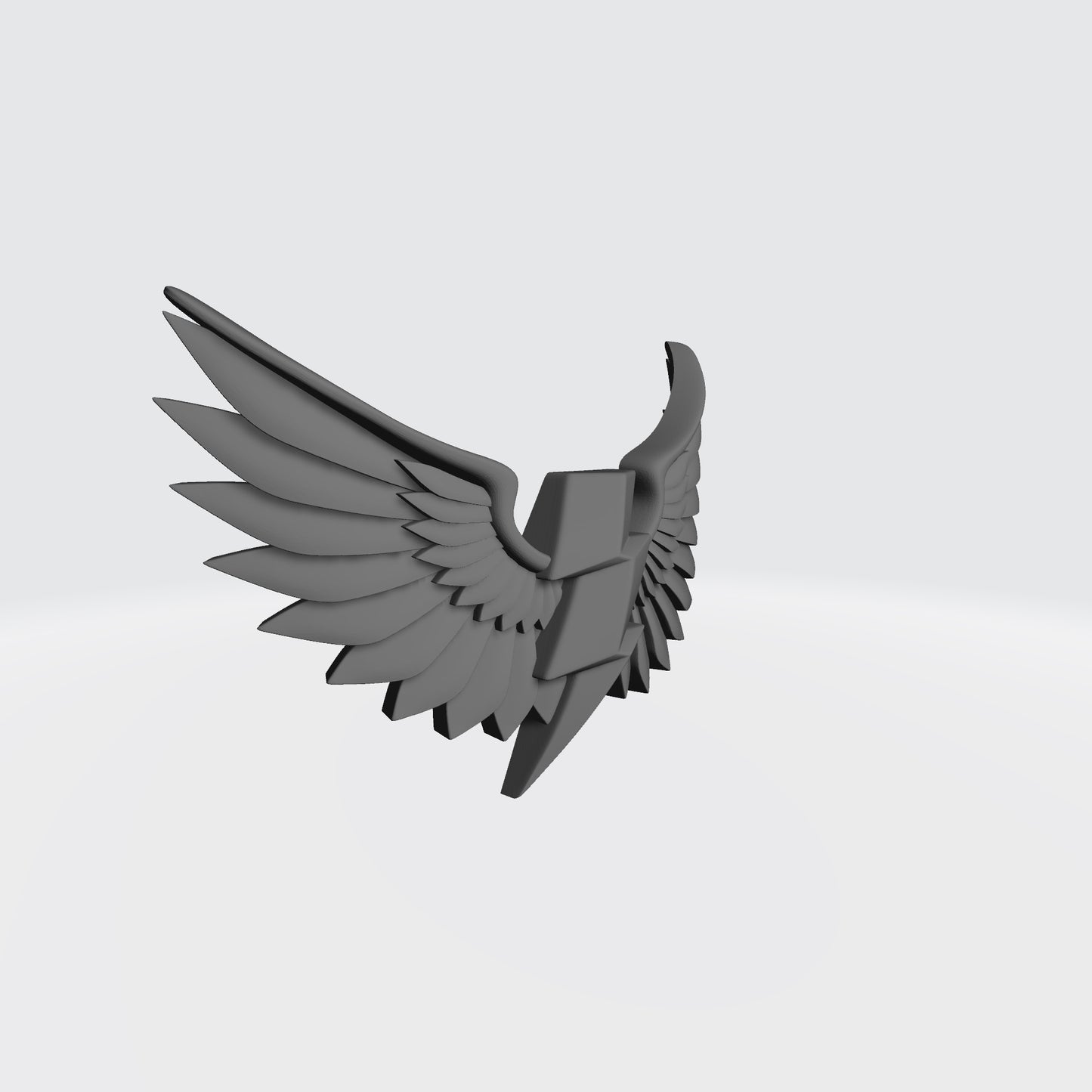 White Scars Lightning Bolt Chestplate with Wings Compatible with McFarlane Toys Space Marines