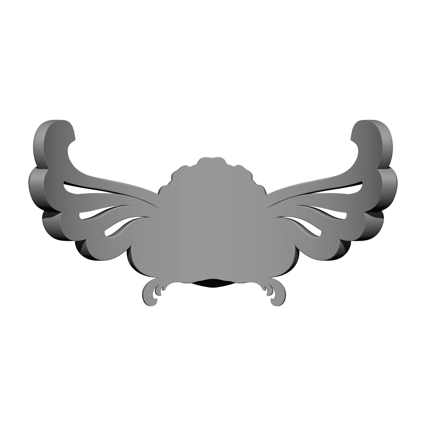 Los Muertos Chapter Ornamental Winged Chest Decal for McFarlane Toys Space Marine Action Figures