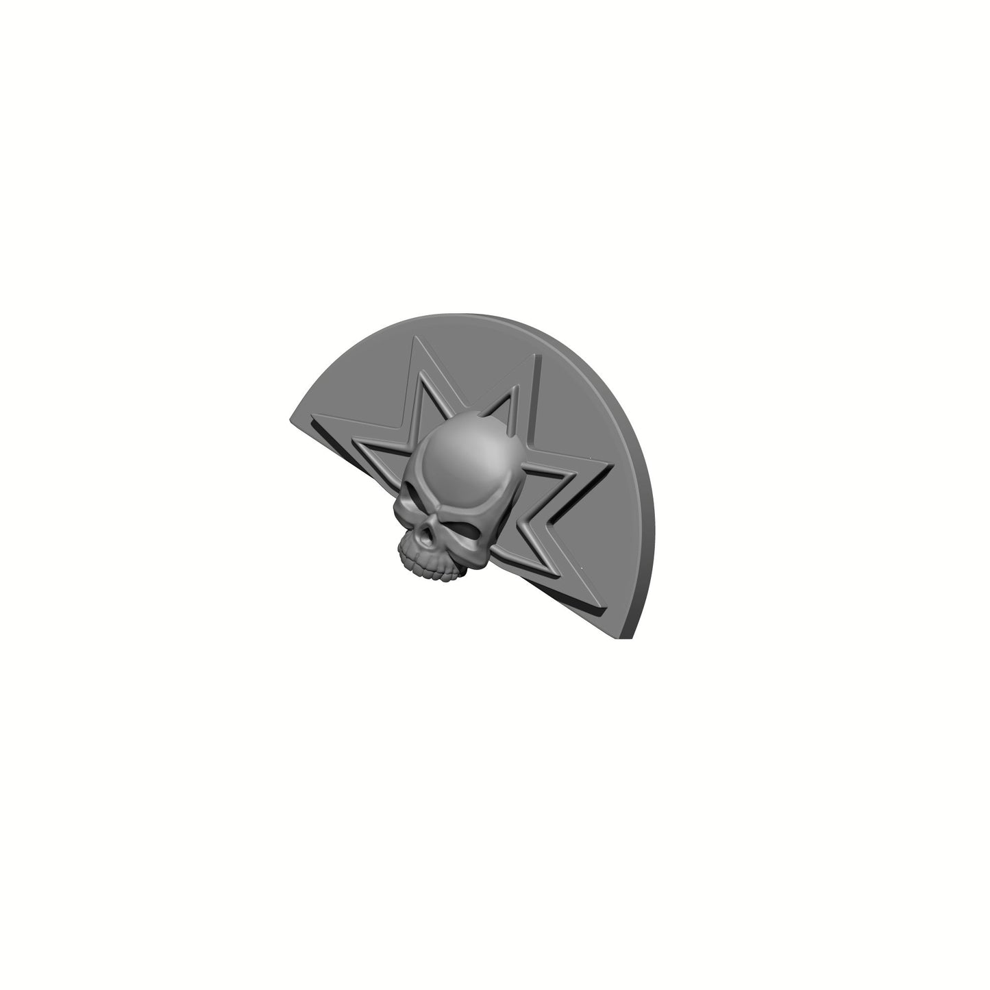 Deathwatch Armour Elbow Fan Plates with Sunburst Skull for McFarlane Toys Space Marine Action Figures