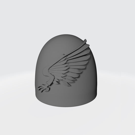 Emperor's Children MKVI Shoulder Pad compatible with McFarlane Toys Space Marine Action Figures