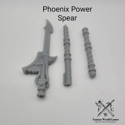 Hedonistic Legion Firebird Spear for McFarlane Toys Action Figures Custom 1:12th Scale Parts