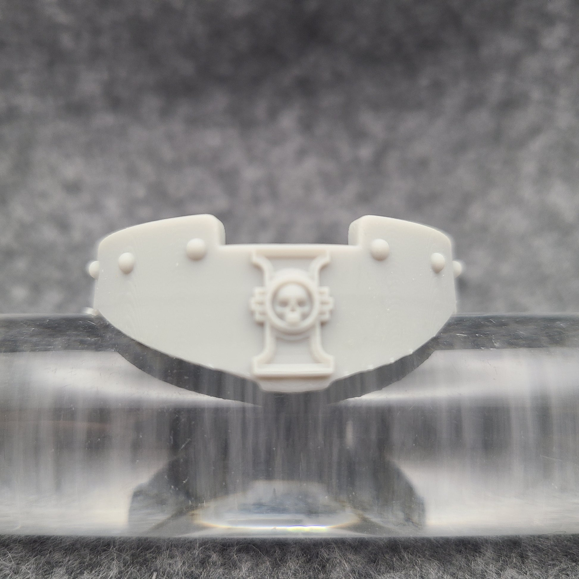 Deathwatch Gorget with Inquisition Icon for McFarlane Toys Loyalist Marine Action Figures