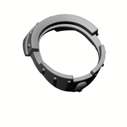 Gorget with Skull and Rivets for McFarlane Toys Loyalist Marine Action Figures Custom Armor