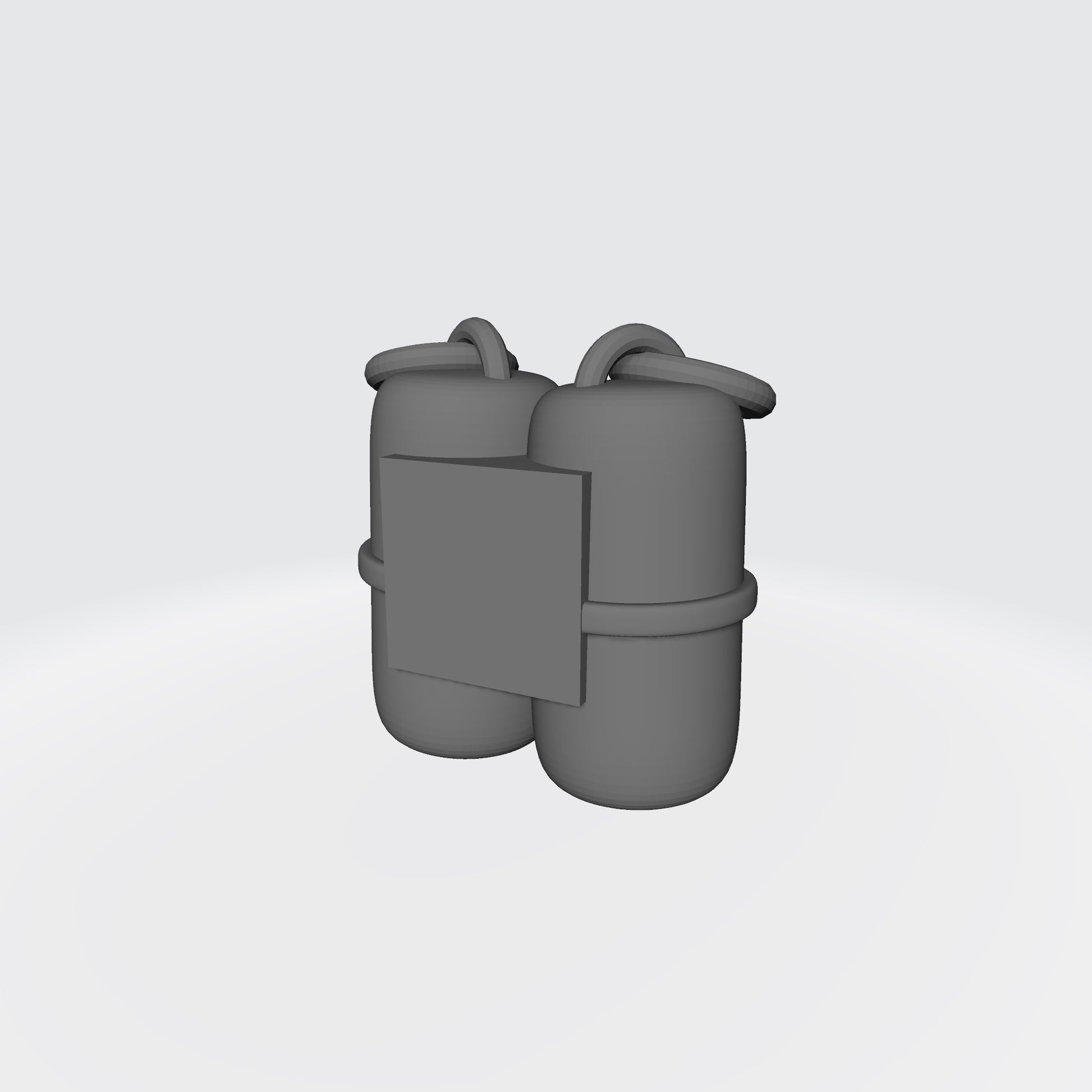 Custom Space Marine Grenades Double Stack Quantity 2 for McFarlane Toys Grimdark Marine Action Figures