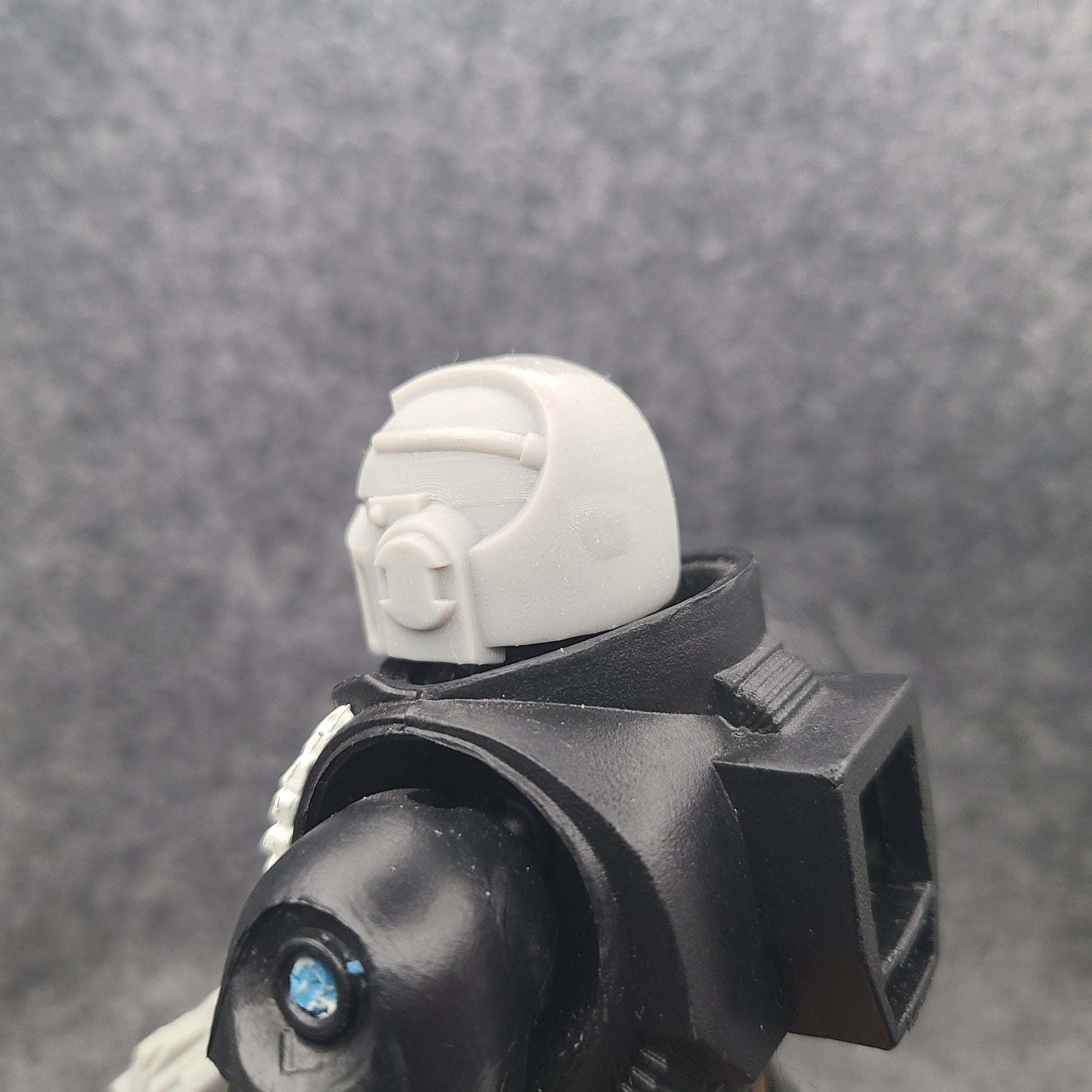 Demon Hunters Helmet Ver B Compatible McFarlane Toys Space Marine 7" Action Figures by Fantasy World Games