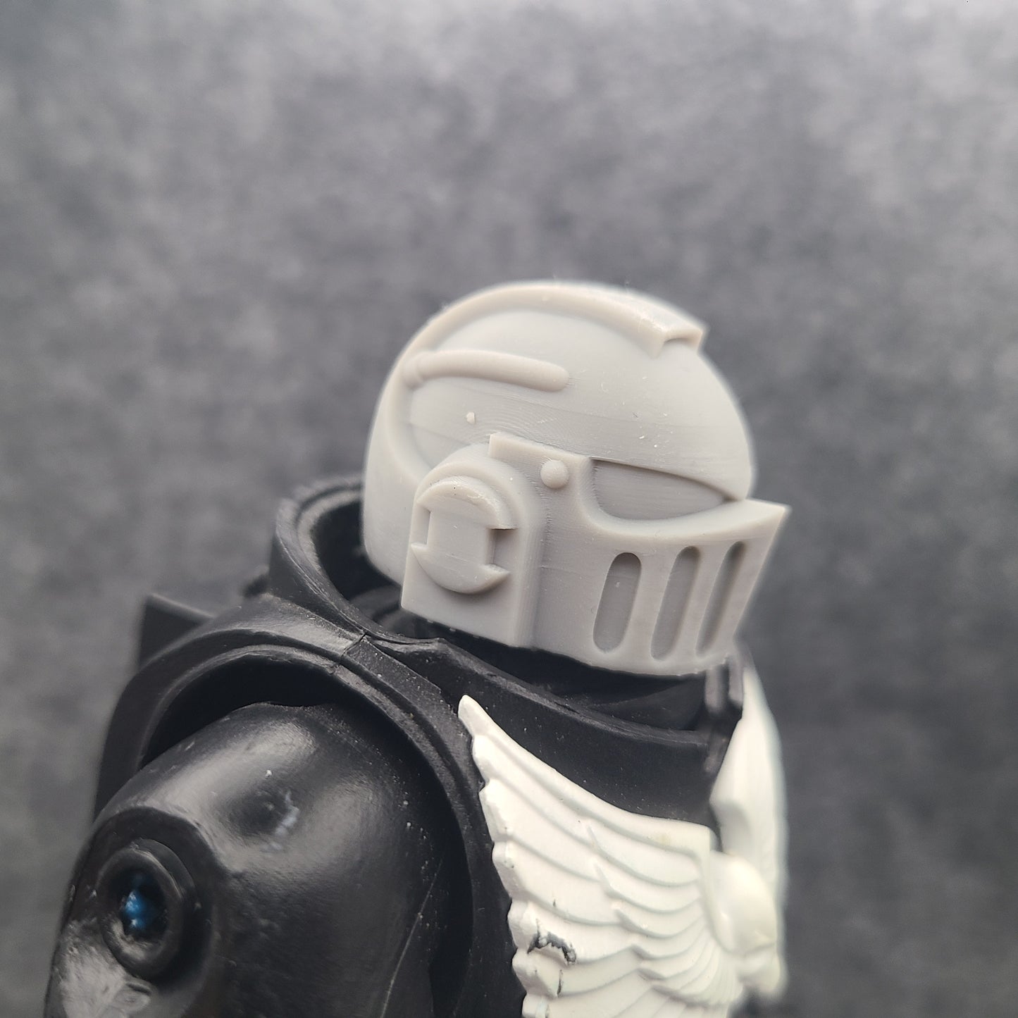 Demon Hunters Helmet Ver B Compatible McFarlane Toys Space Marine 7" Action Figures by Fantasy World Games