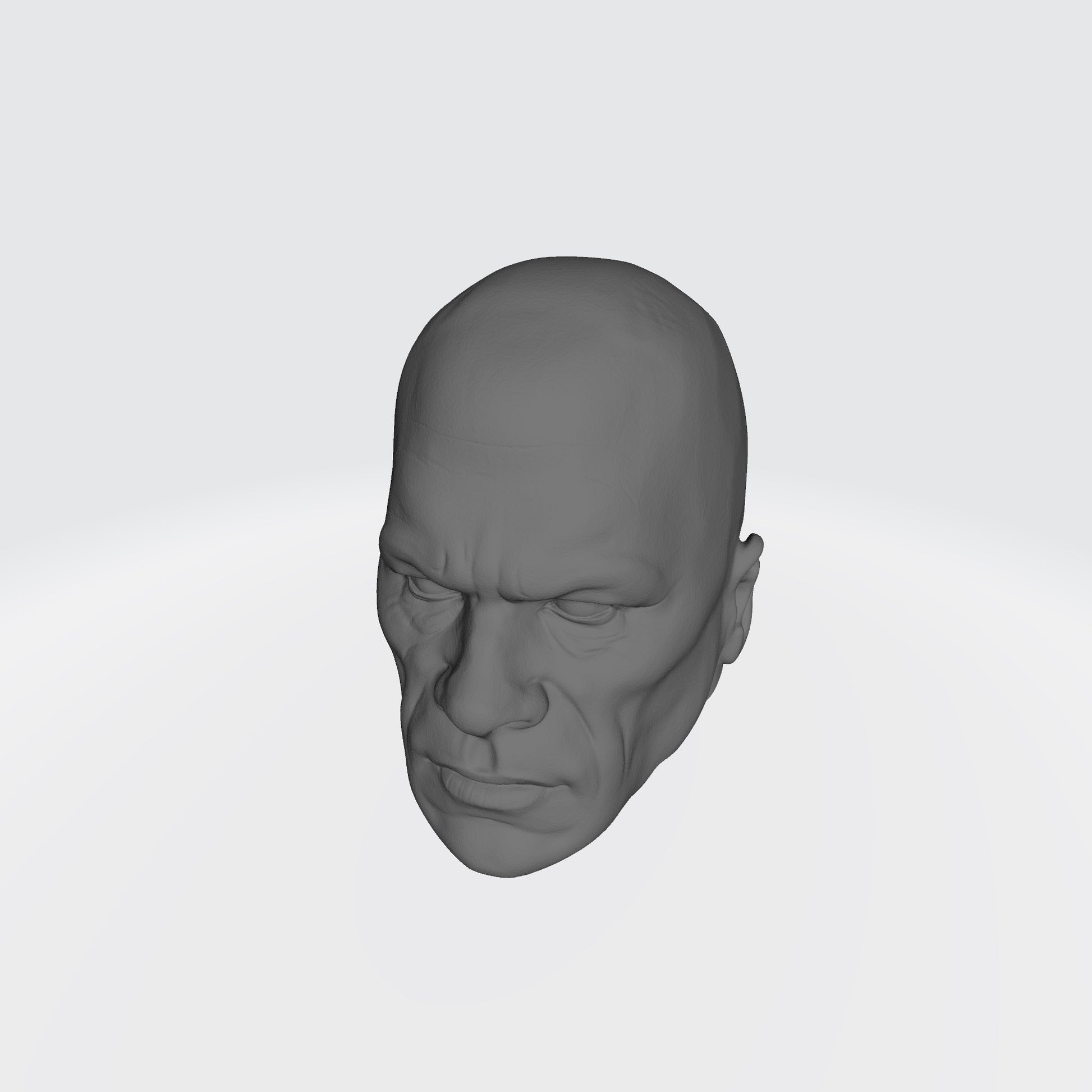 Omega Sentinels Castor the Resolute head sculpt resin accessory for McFarlane Toys 7-inch armored action figures by Fantasy World Games.