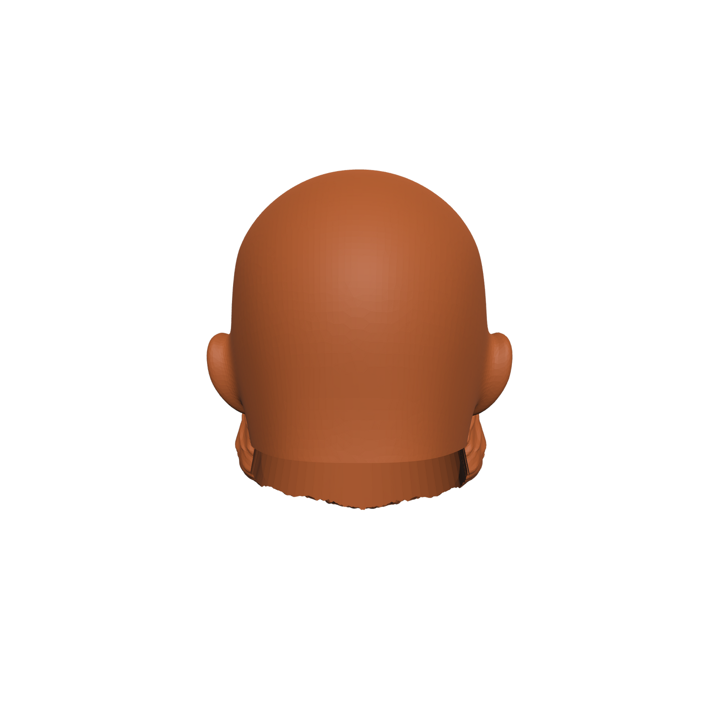 Grizzled Veteran Warrior Marine Bald Head Sculpt with Beard Compatible with McFarlane Loyalist Marine Action Figures
