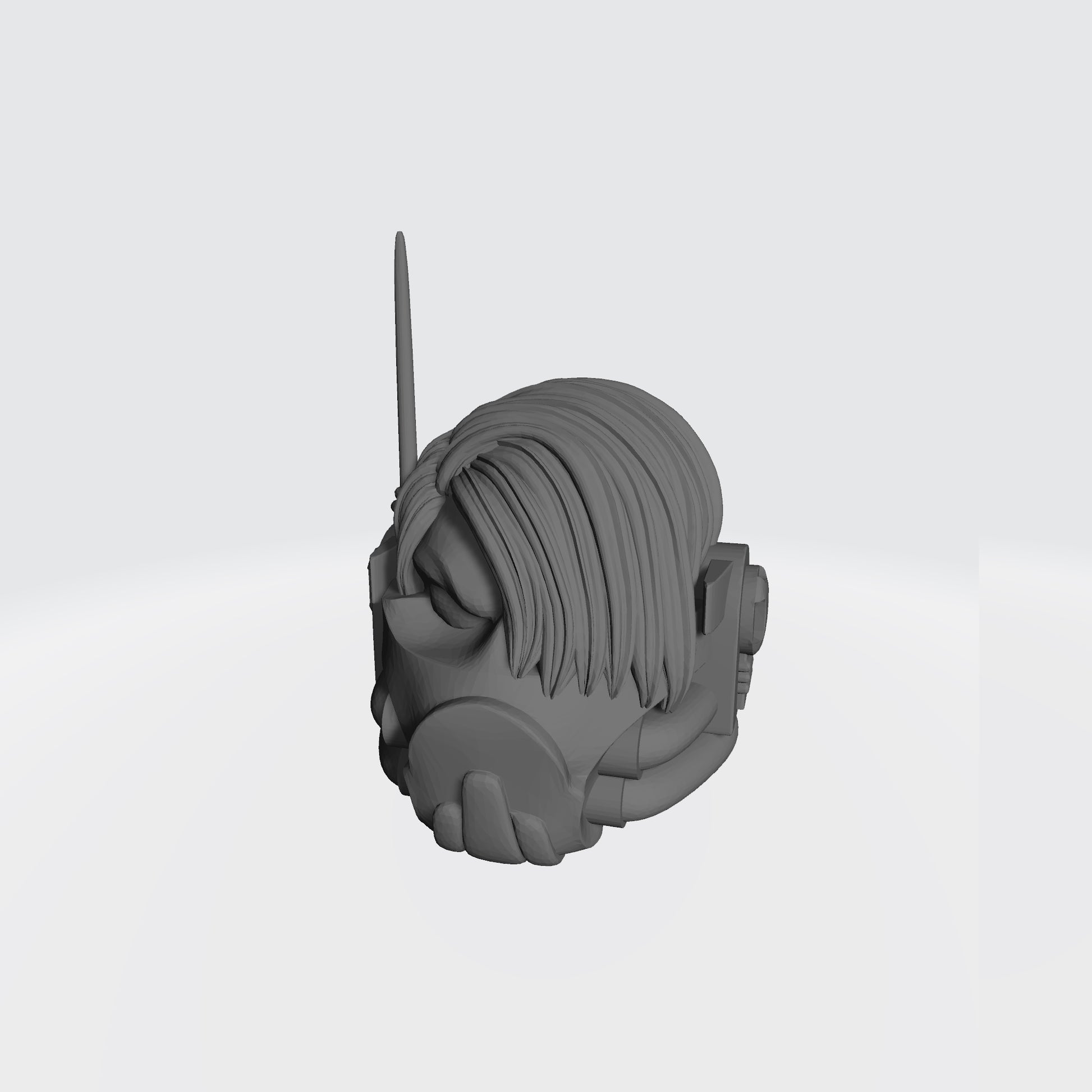 Raven Guard Kayvaan Shrike Head Sculpt for McFarlane Toys Space Marine Action Figures