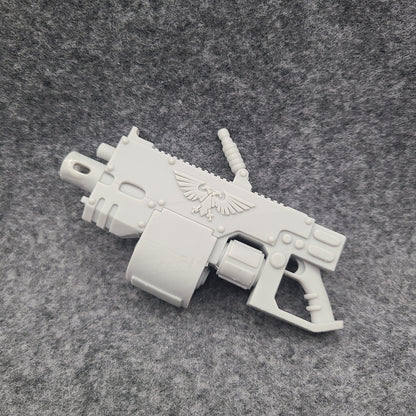 Custom Heavy Bolter - Executer Cannon with Drum for McFarlane Toys Battle Brother Action Figures