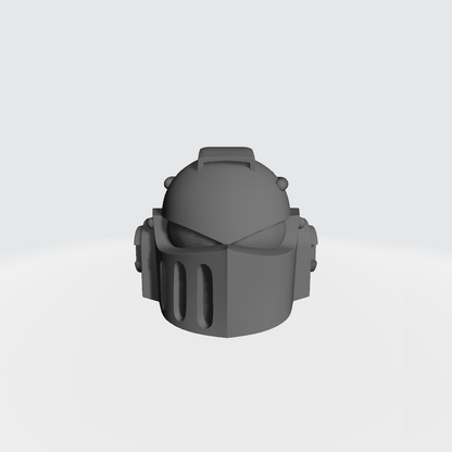 Grey Knights Helmet Ver A Compatible McFarlane Toys Space Marine designed by Fantasy World Games