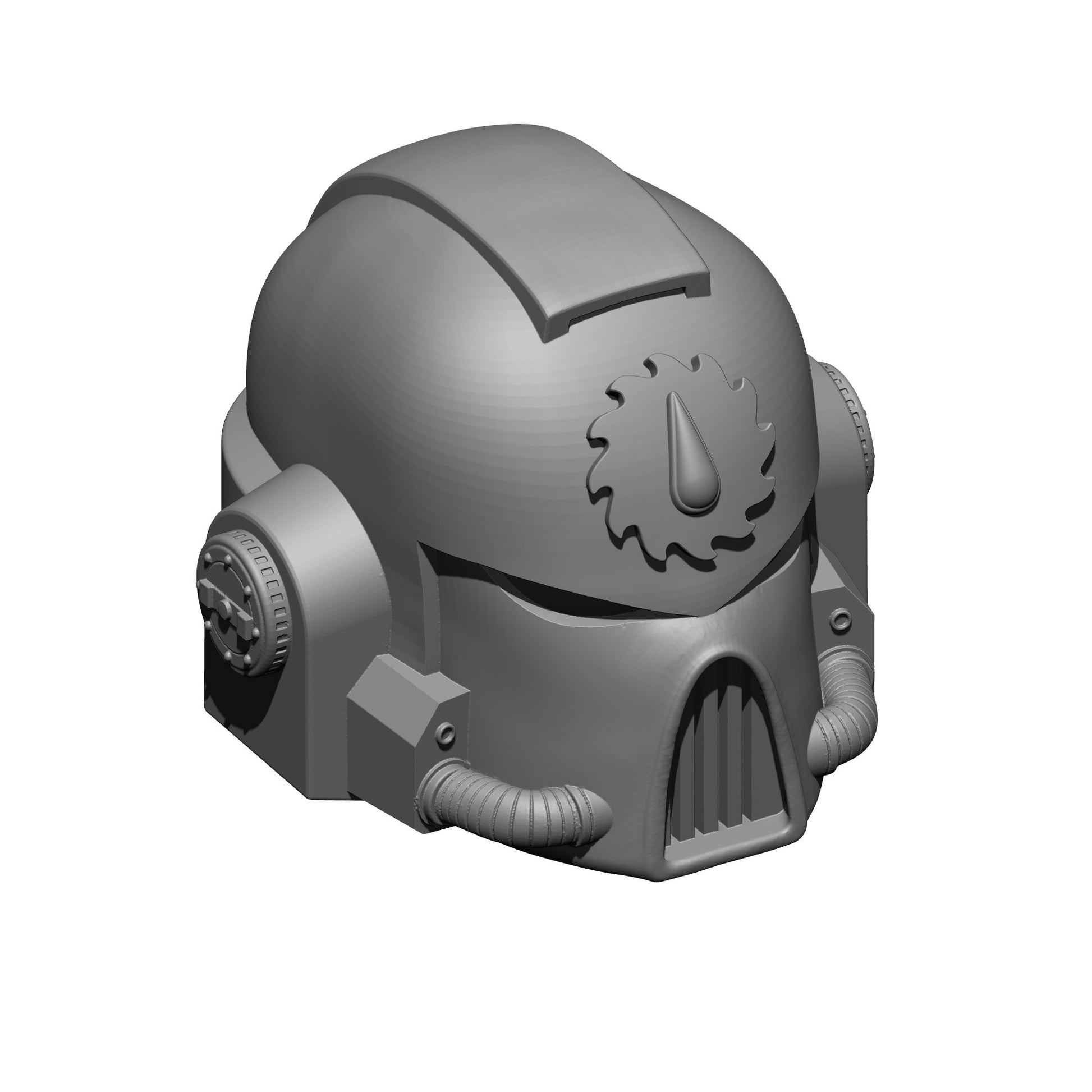 Flesh Tearers Chapter Mark VII Helmet for McFarlane Toys Loyalist Marine Action Figures