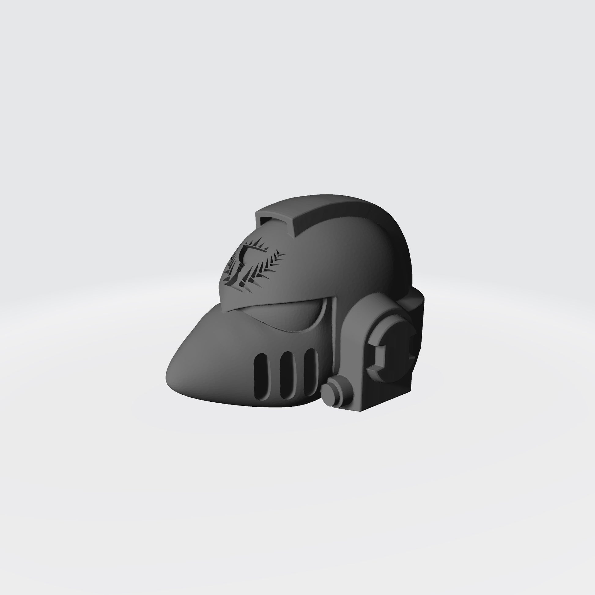 McFarlane Toys Space Marines Soul Chalice Chapter MKVI Helmet with Embossed Logo by Fantasy World Games