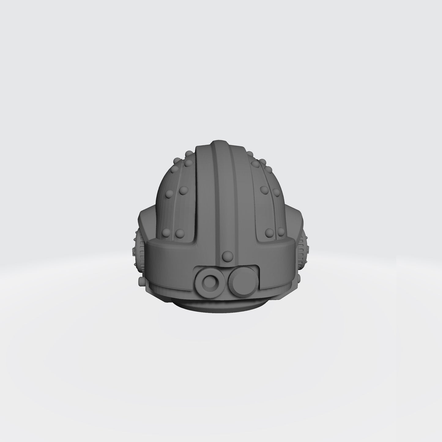 Chaplain Grimaldus Skull Helmet for McFarlane Toys Grimdark Marine Action Figures